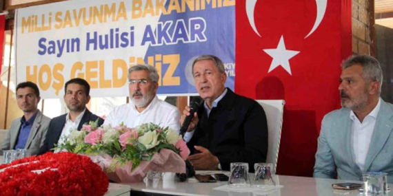 Bakan Akar: “Asker gelmedi, gitmedi, çıkmadı’ gibi iftirada bulundular”