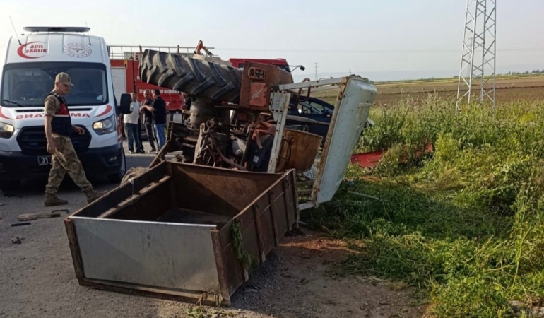 traktör kaza